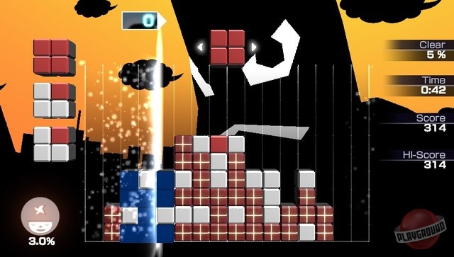 Скриншот из игры Lumines: Electronic Symphony - 2