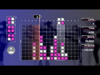 Скриншот из игры Lumines: Puzzle Fusion - 1