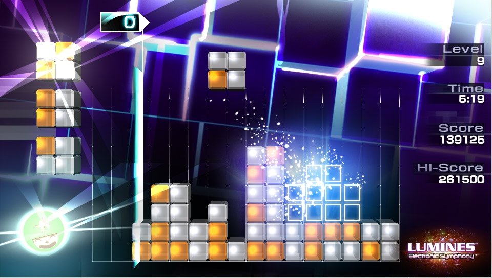 Скриншот из игры Lumines: Puzzle Fusion - 10