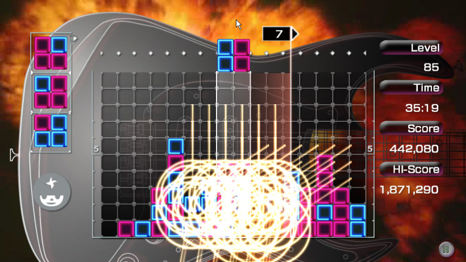Скриншот из игры Lumines - 1