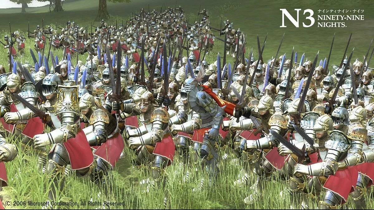 Скриншот из игры N3: Ninety-Nine Nights - 10