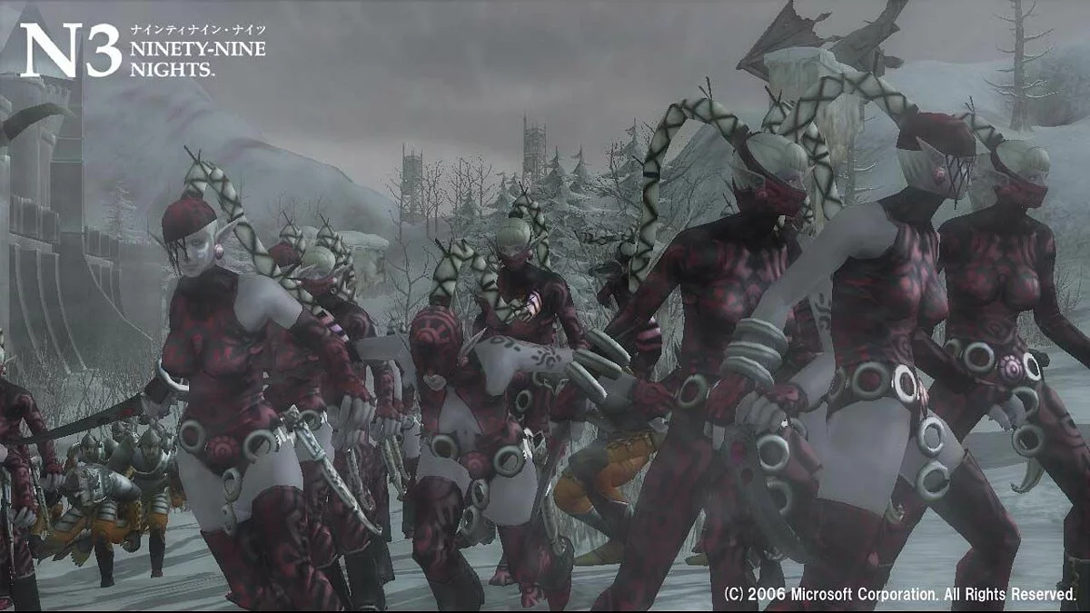 Скриншот из игры N3: Ninety-Nine Nights - 20