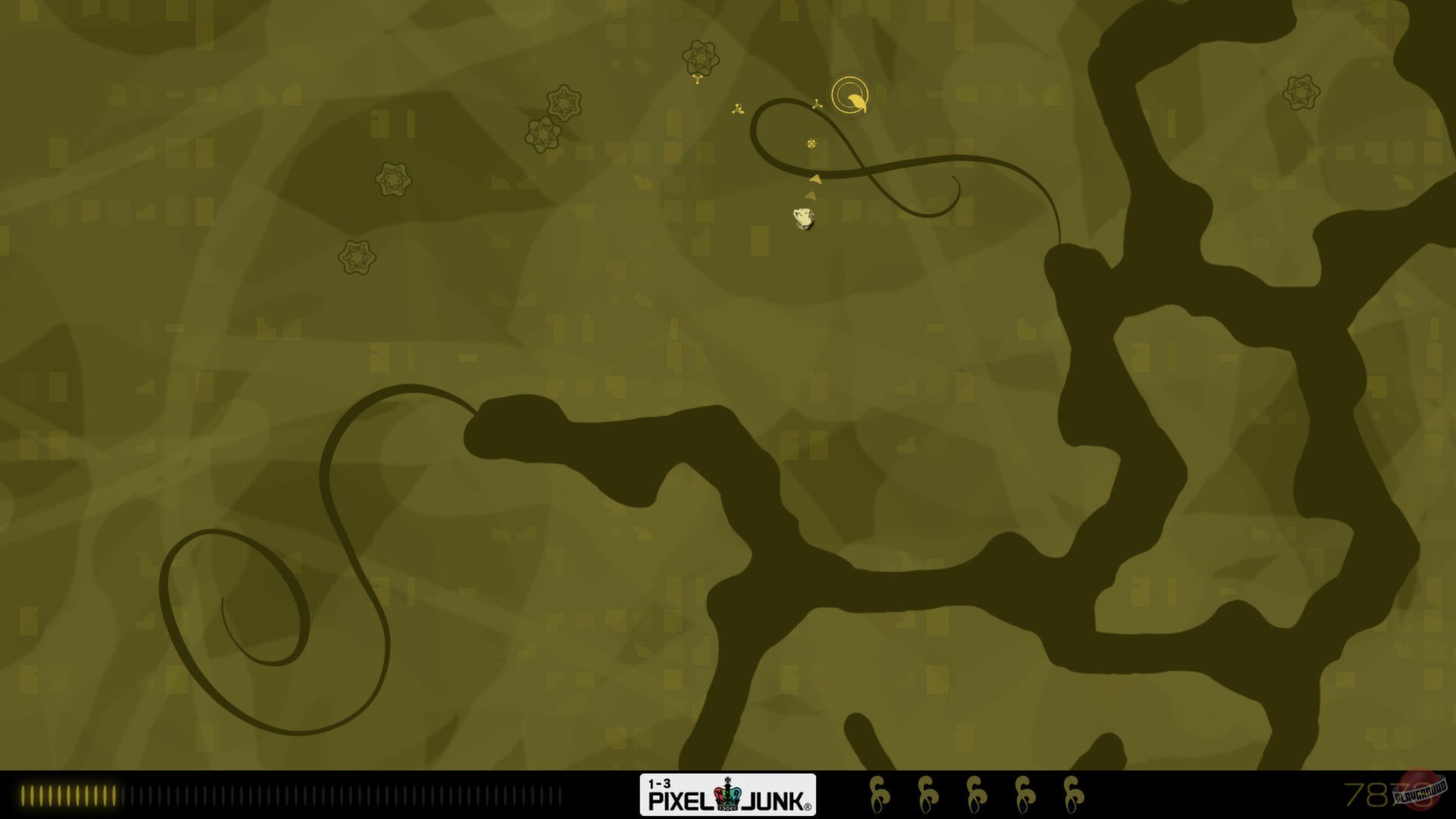 Скриншот из игры PixelJunk Eden - 8