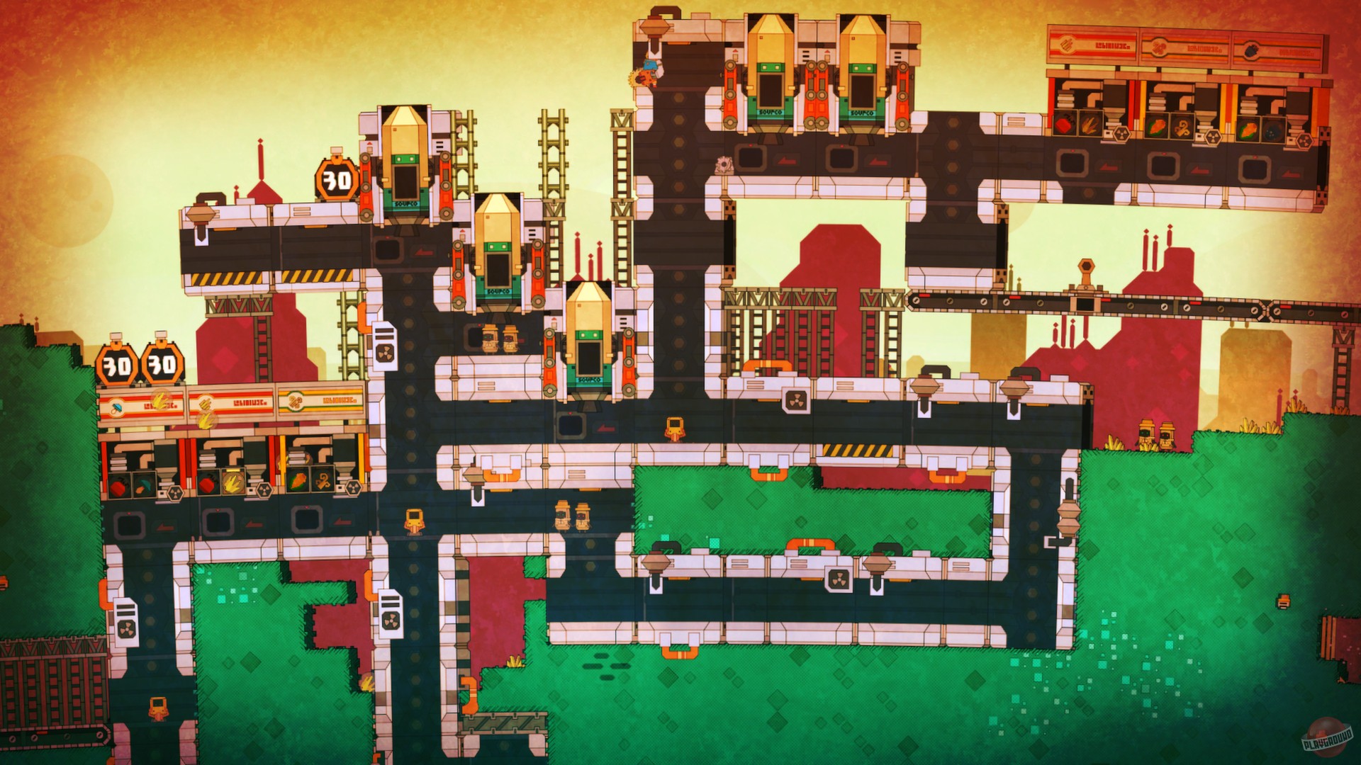 Скриншот из игры PixelJunk, Inc. - 6