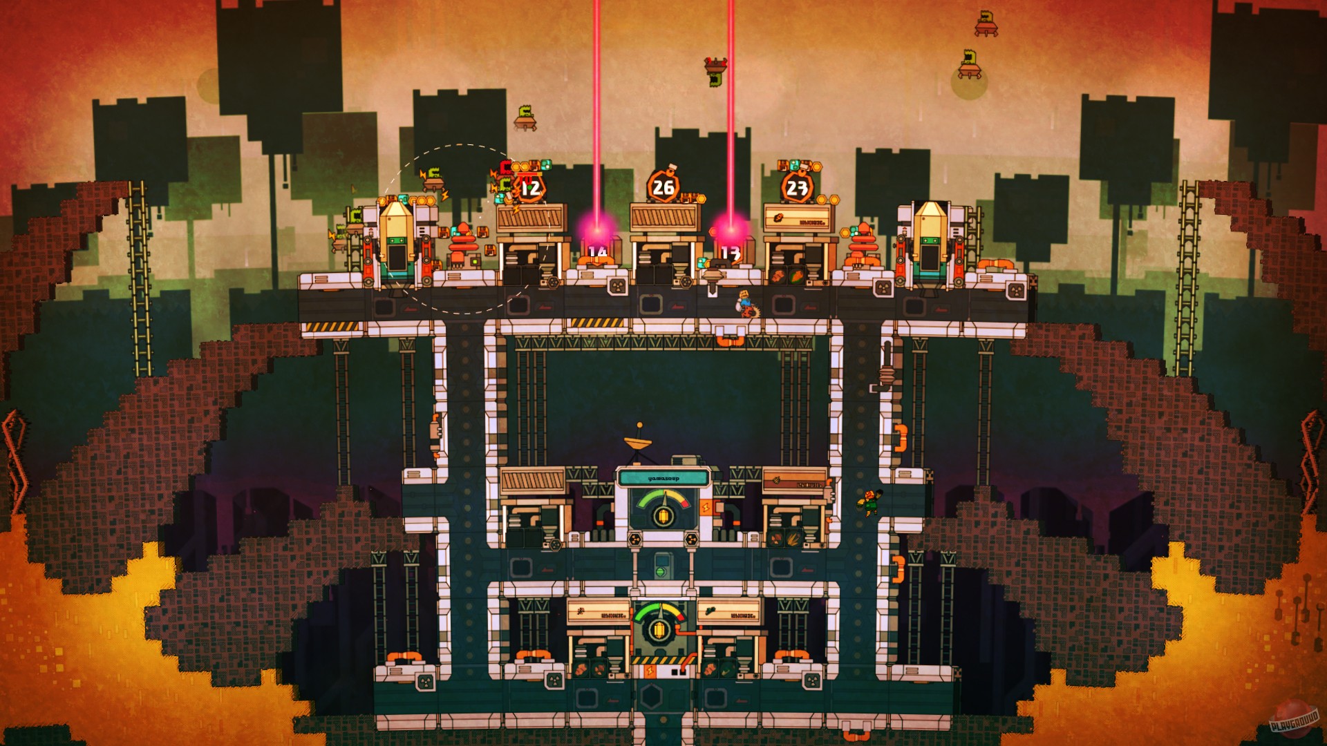 Скриншот из игры PixelJunk, Inc. - 13