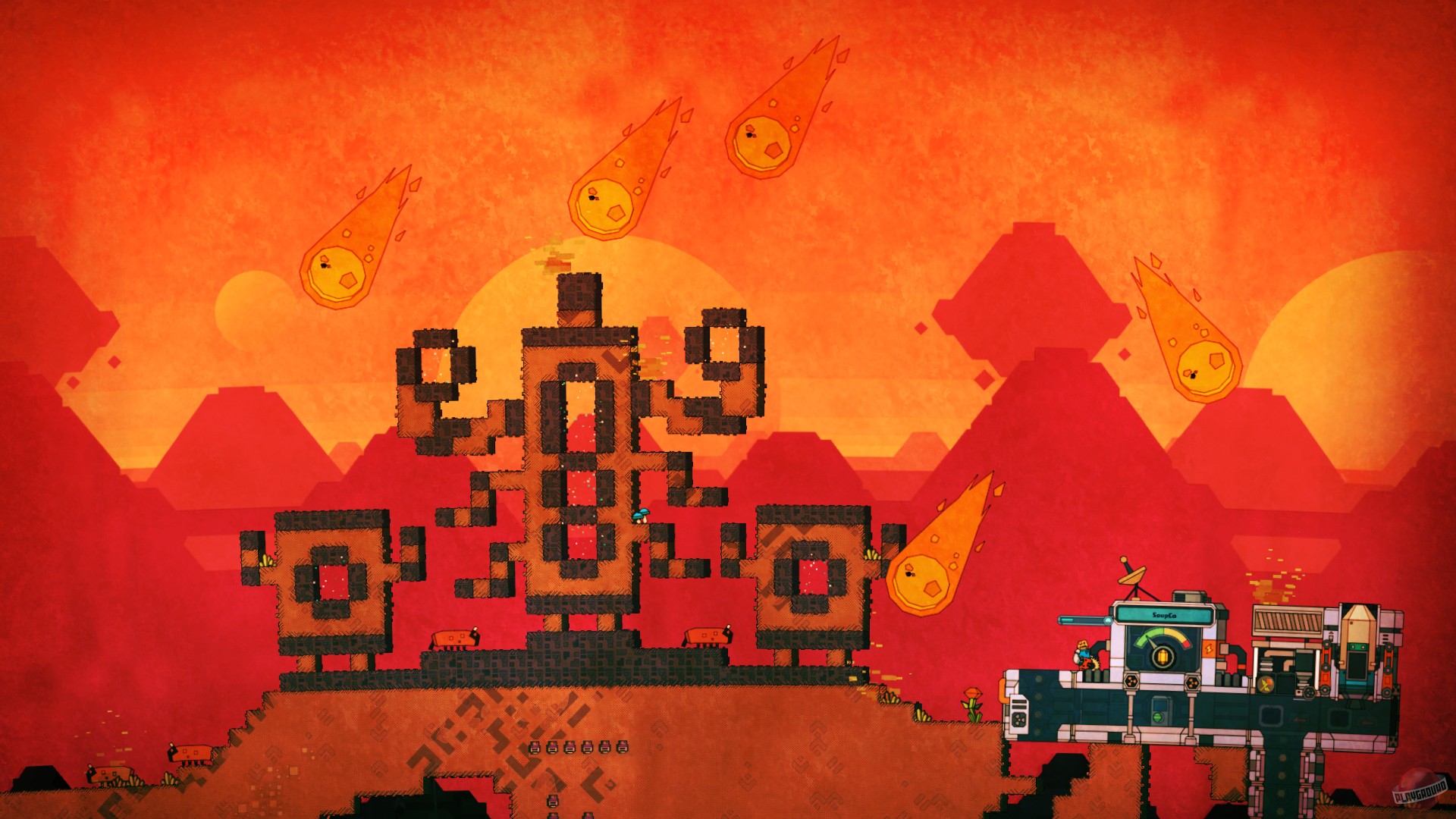 Скриншот из игры PixelJunk, Inc. - 15
