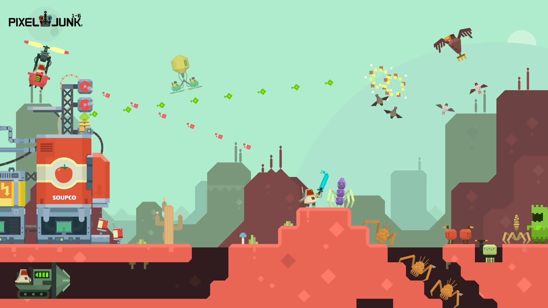 Скриншот из игры PixelJunk, Inc. - 3