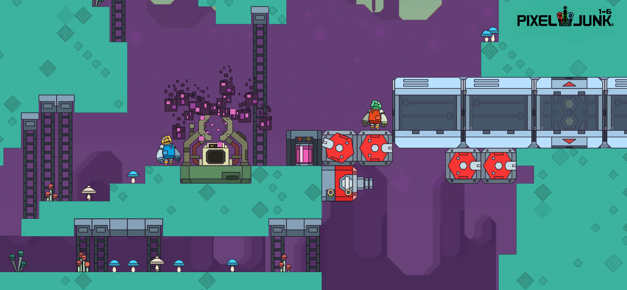 Скриншот из игры PixelJunk, Inc. - 1