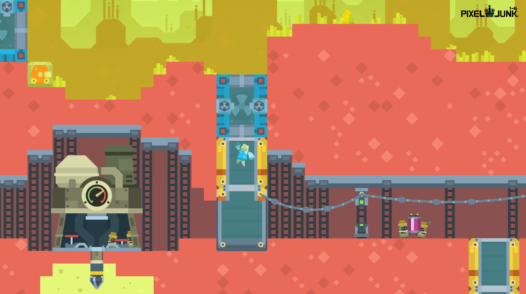 Скриншот из игры PixelJunk, Inc. - 5