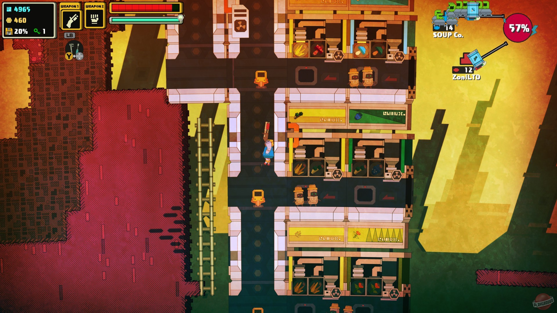 Скриншот из игры PixelJunk, Inc. - 17