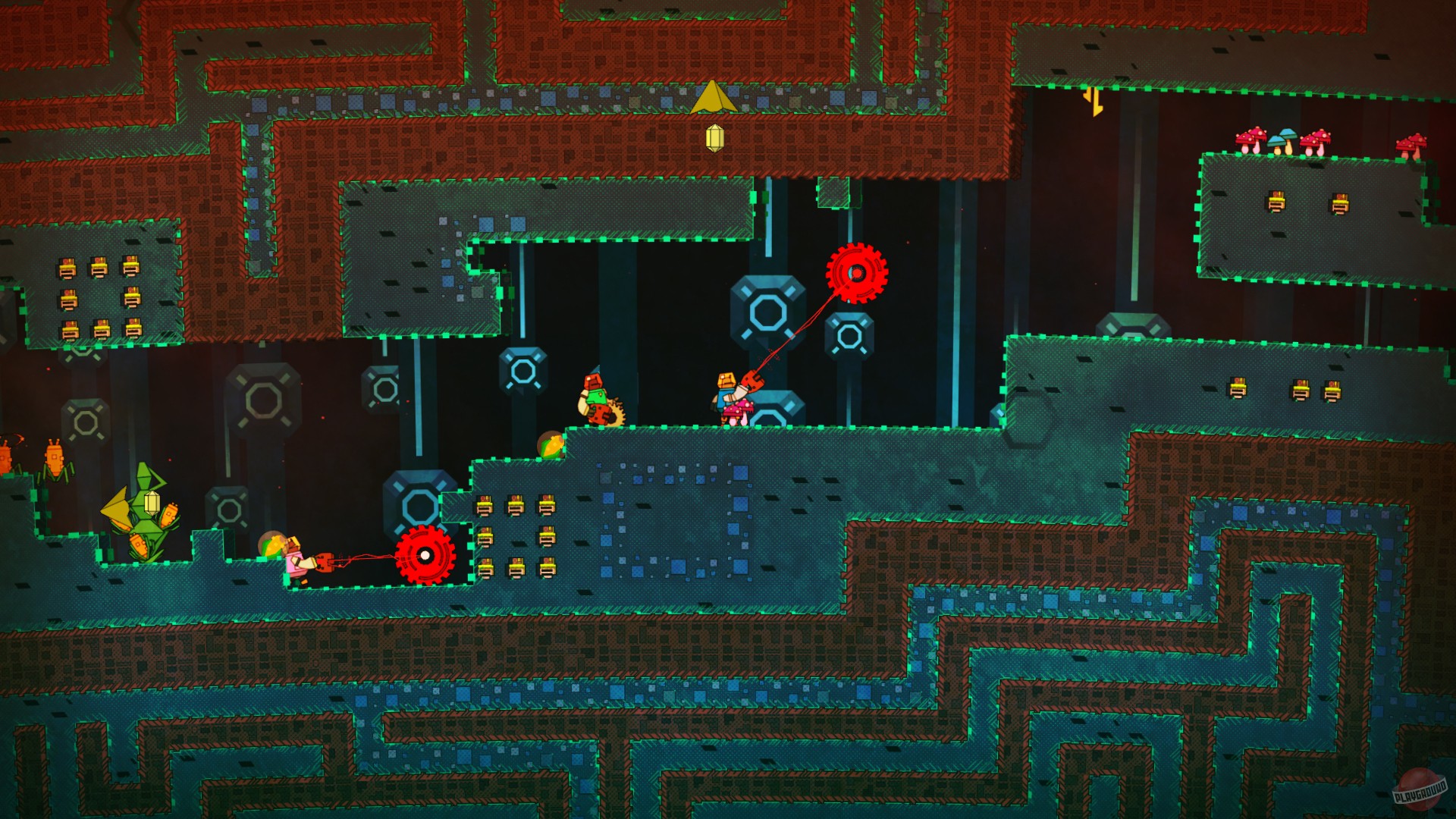 Скриншот из игры PixelJunk, Inc. - 4