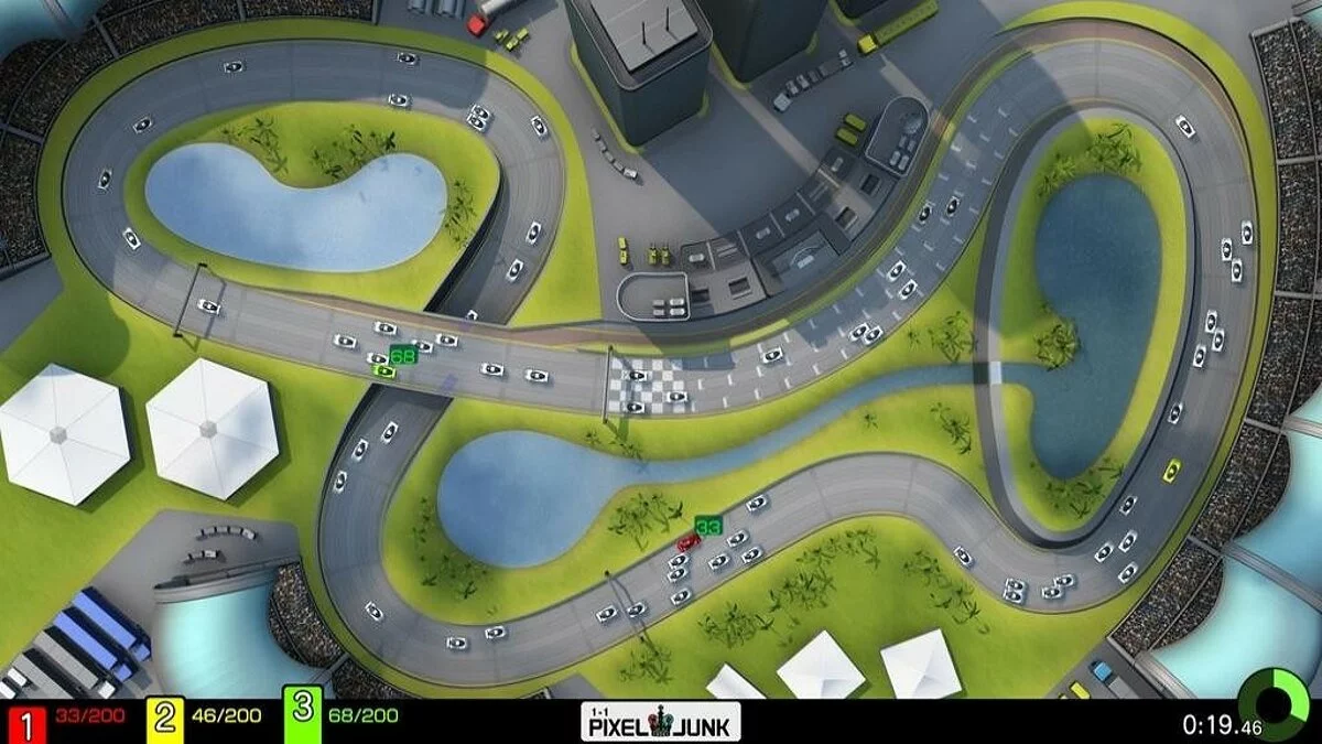 Скриншот из игры PixelJunk Racers - 4