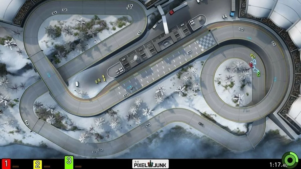 Скриншот из игры PixelJunk Racers - 6