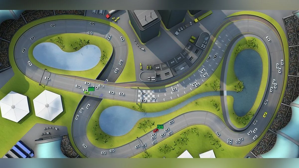 Скриншот из игры PixelJunk Racers - 10