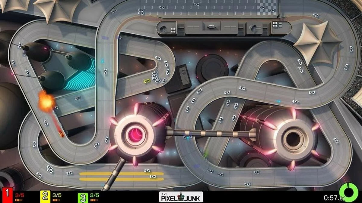 Скриншот из игры PixelJunk Racers - 3