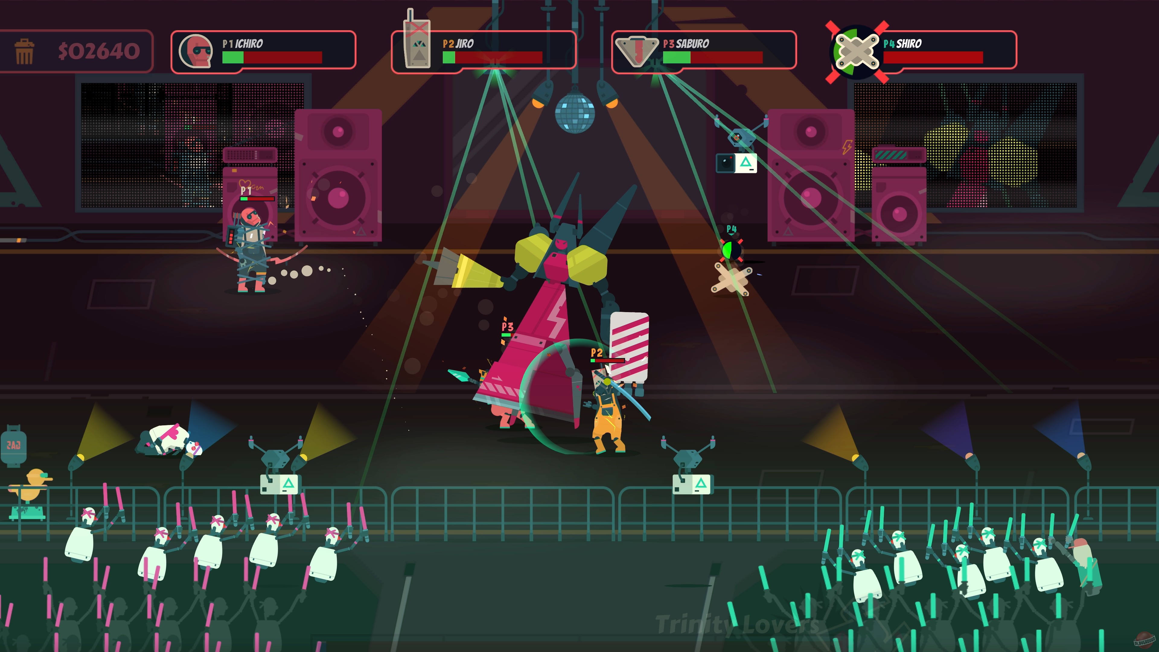 Скриншот из игры PixelJunk Scrappers - 3