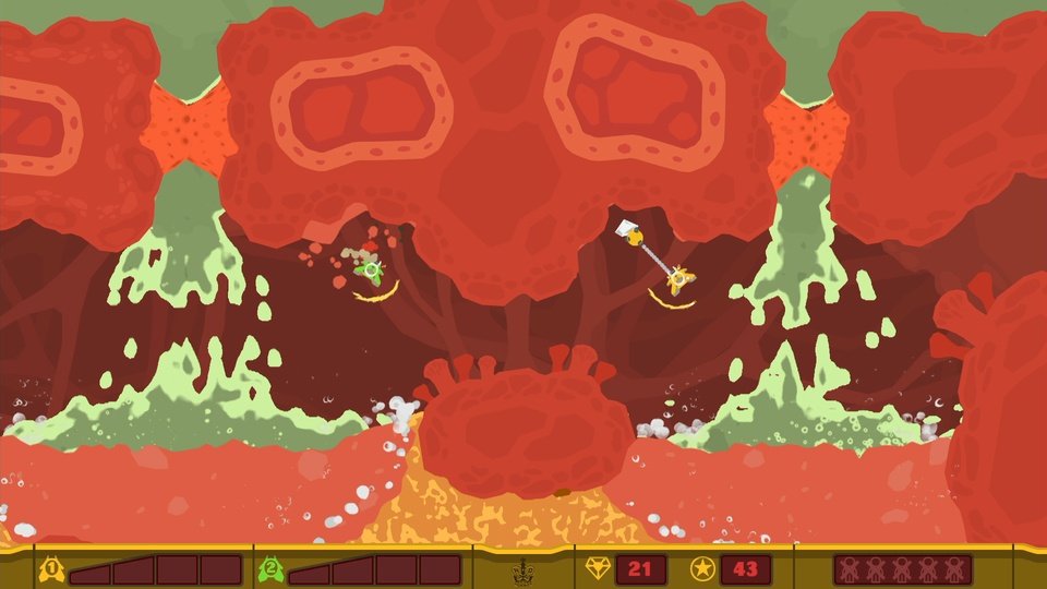 Скриншот из игры PixelJunk Shooter 2 - 16