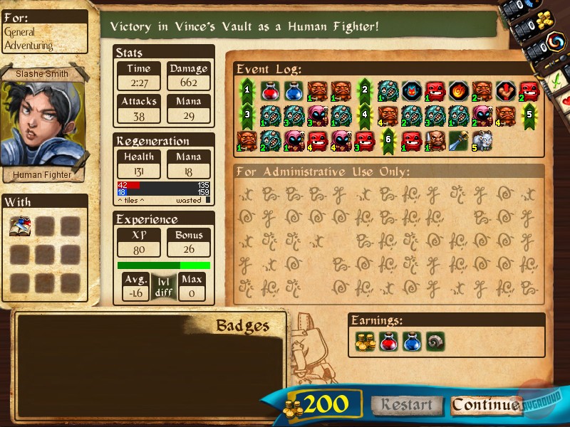 Скриншот из игры Desktop Dungeons: Rewind - 10