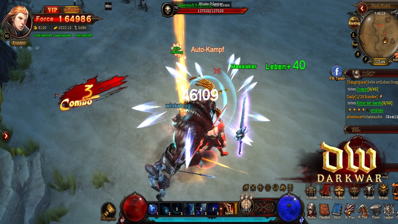 Скриншот из игры Dark War - 2