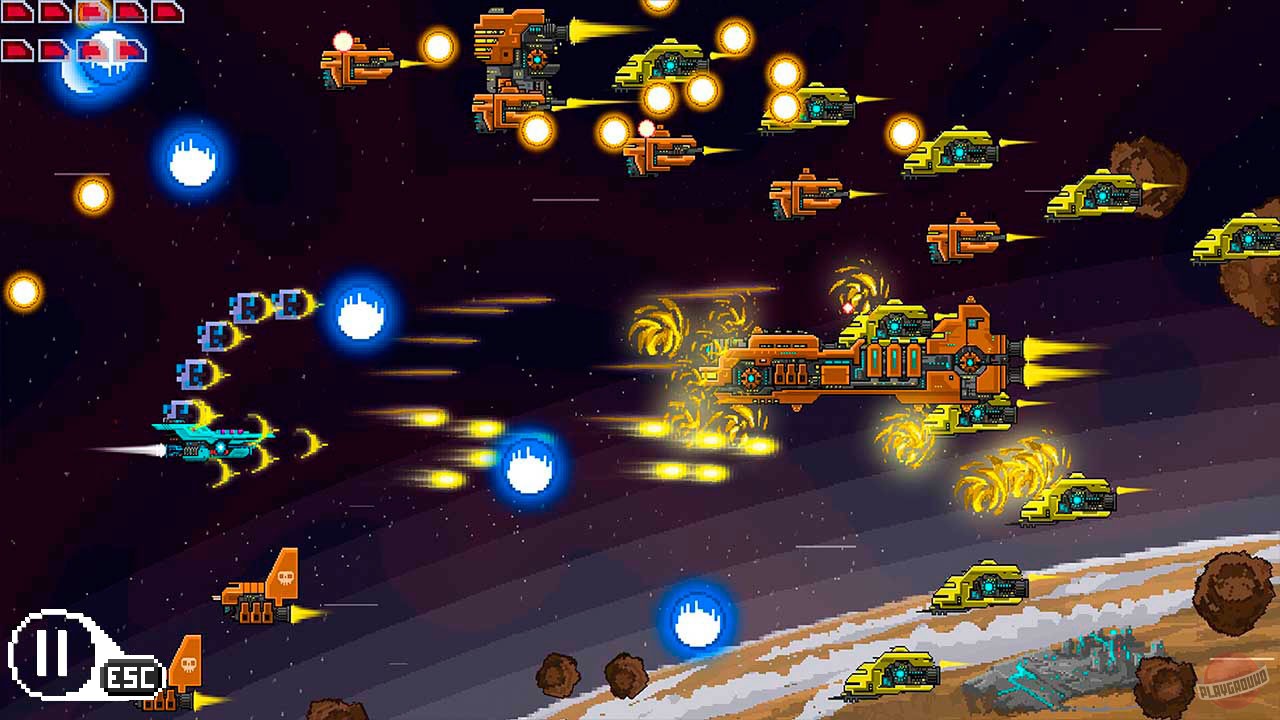Скриншот из игры Galaxy Warfighter - 3