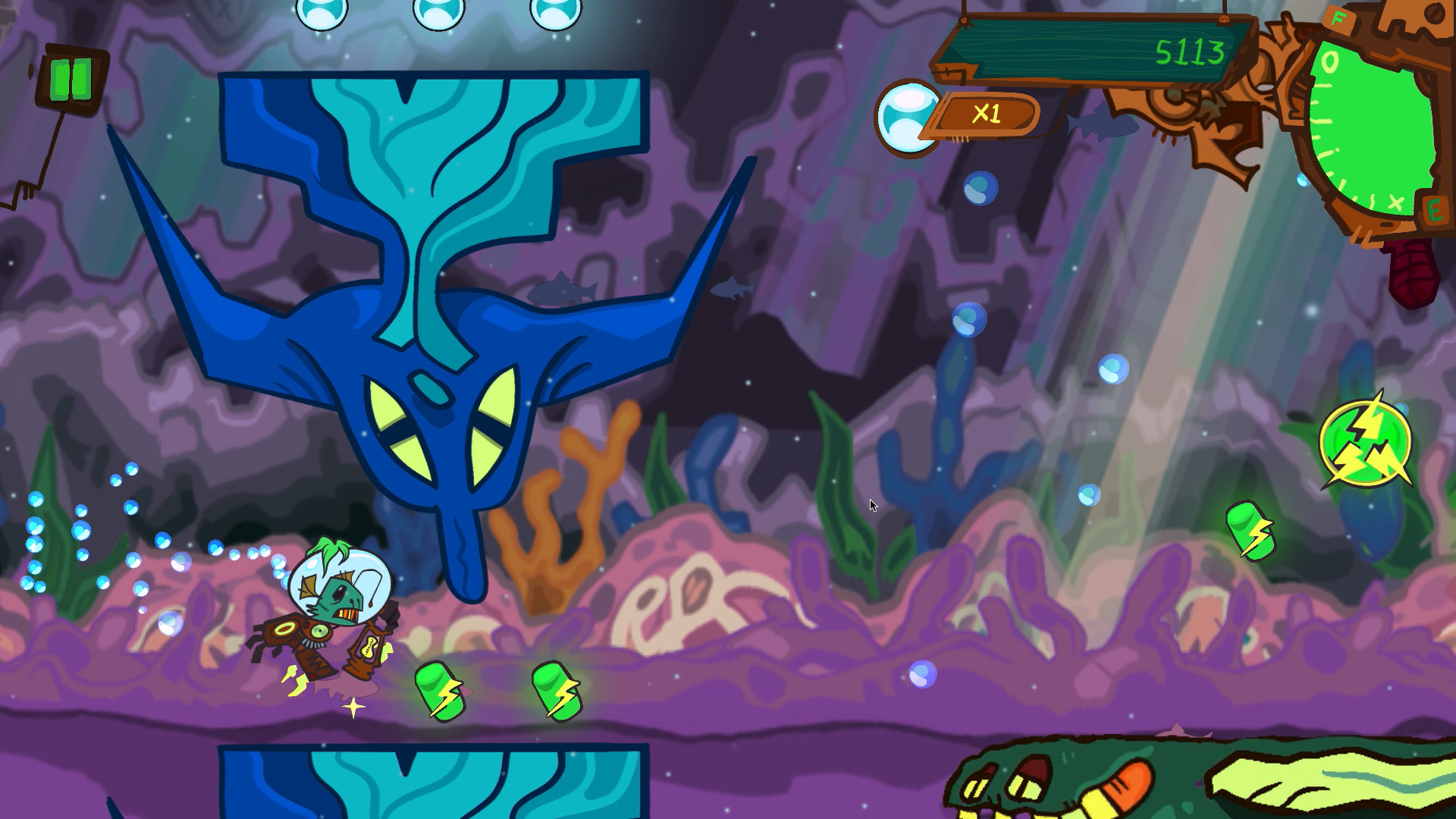 Скриншот из игры Fish Heads - 2