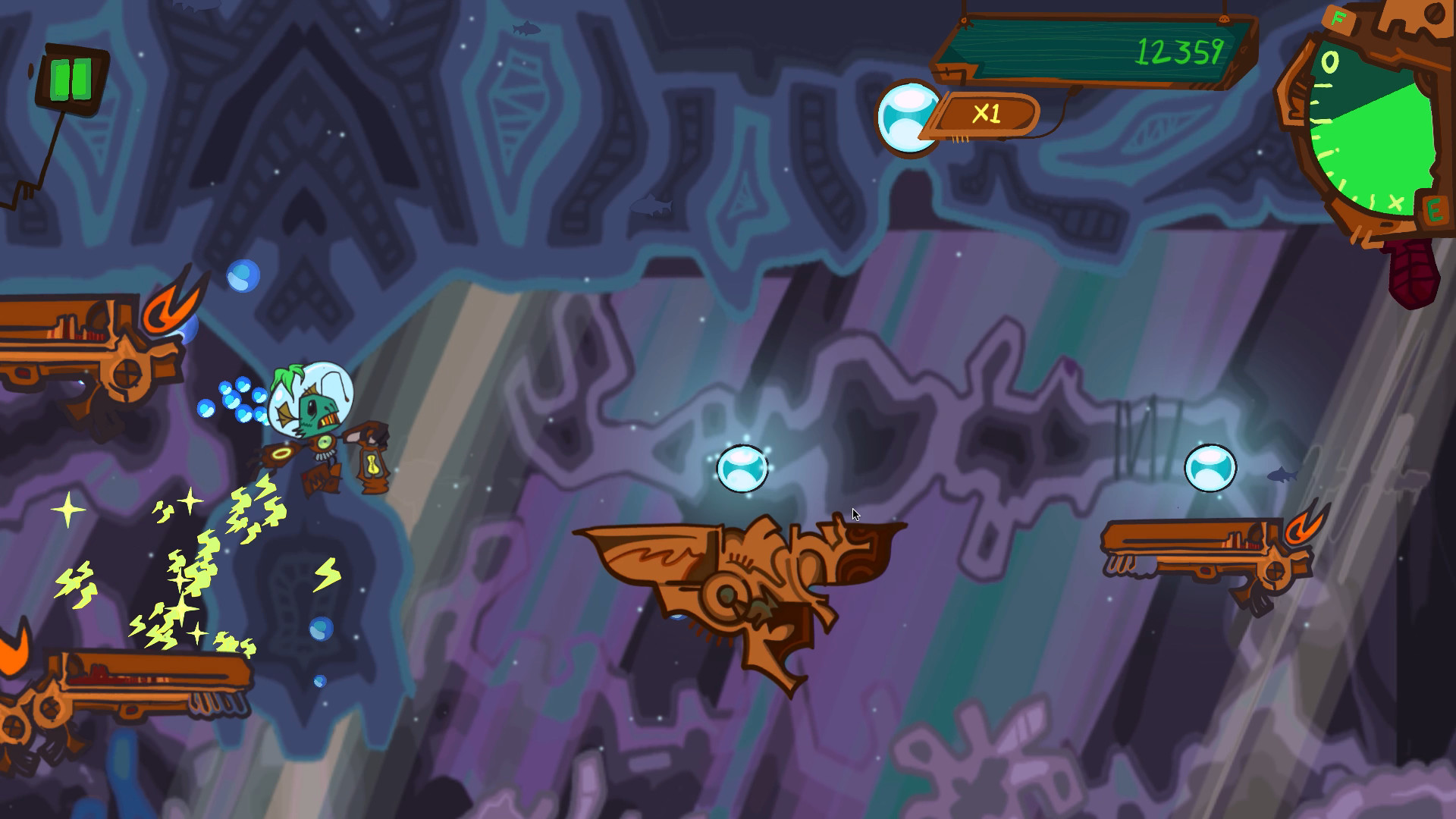 Скриншот из игры Fish Heads - 3