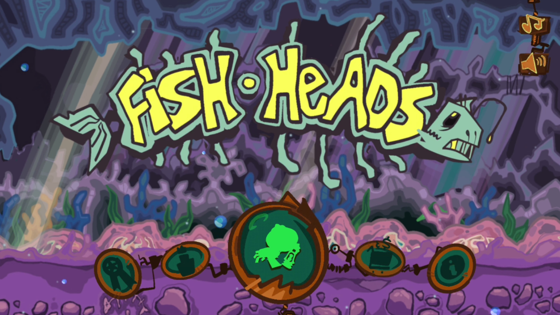 Скриншот из игры Fish Heads - 5
