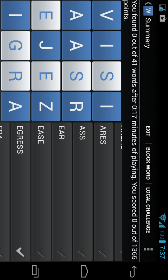Скриншот из игры Wordplay - 4