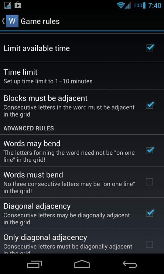 Скриншот из игры Wordplay - 3