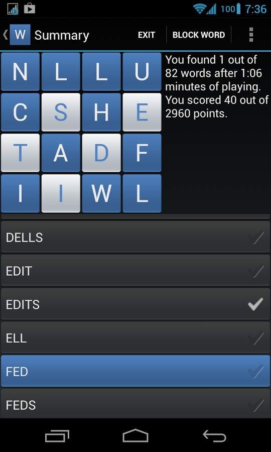 Скриншот из игры Wordplay - 13