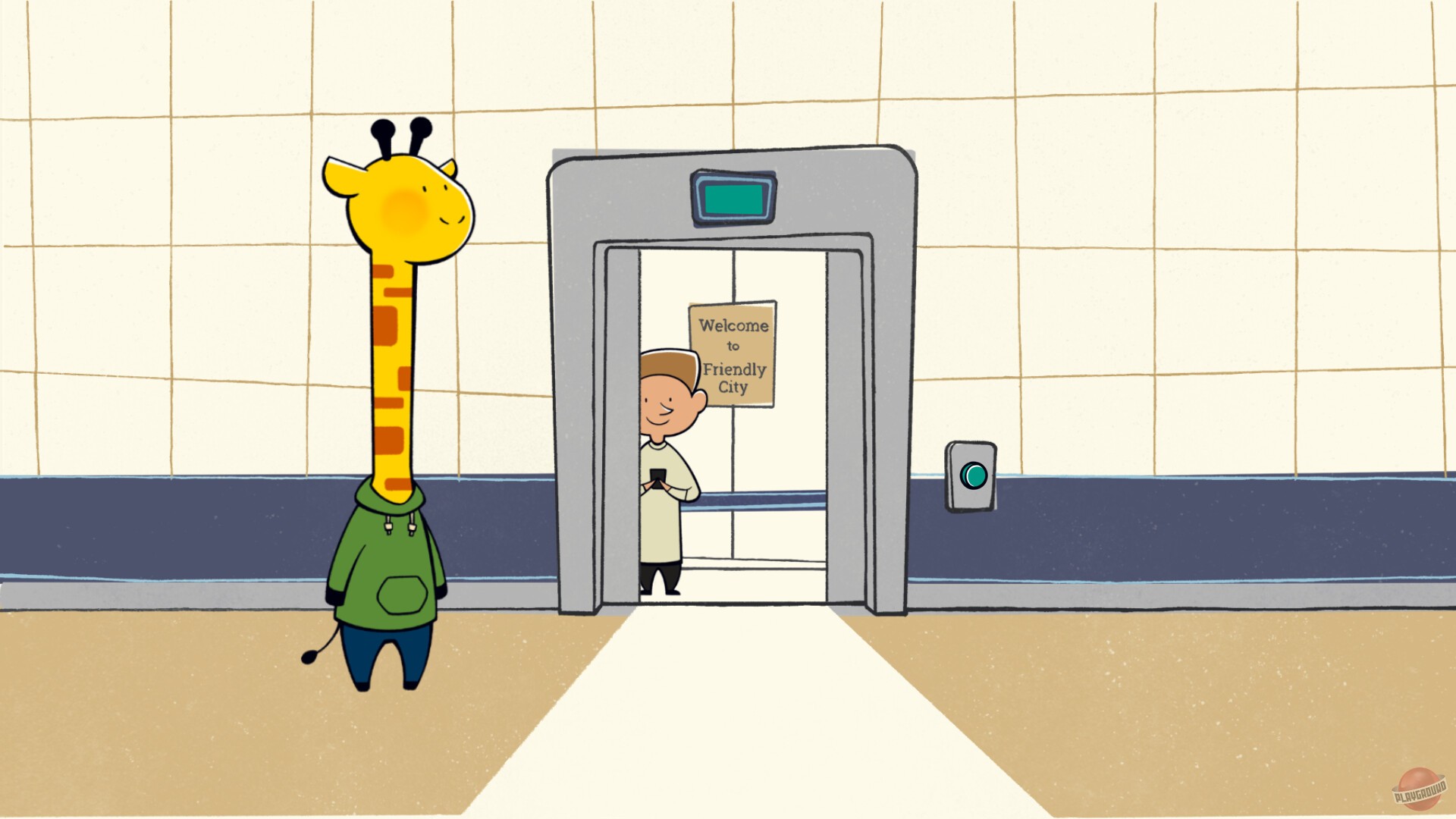 Скриншот из игры A Week in the Life of Asocial Giraffe - 5
