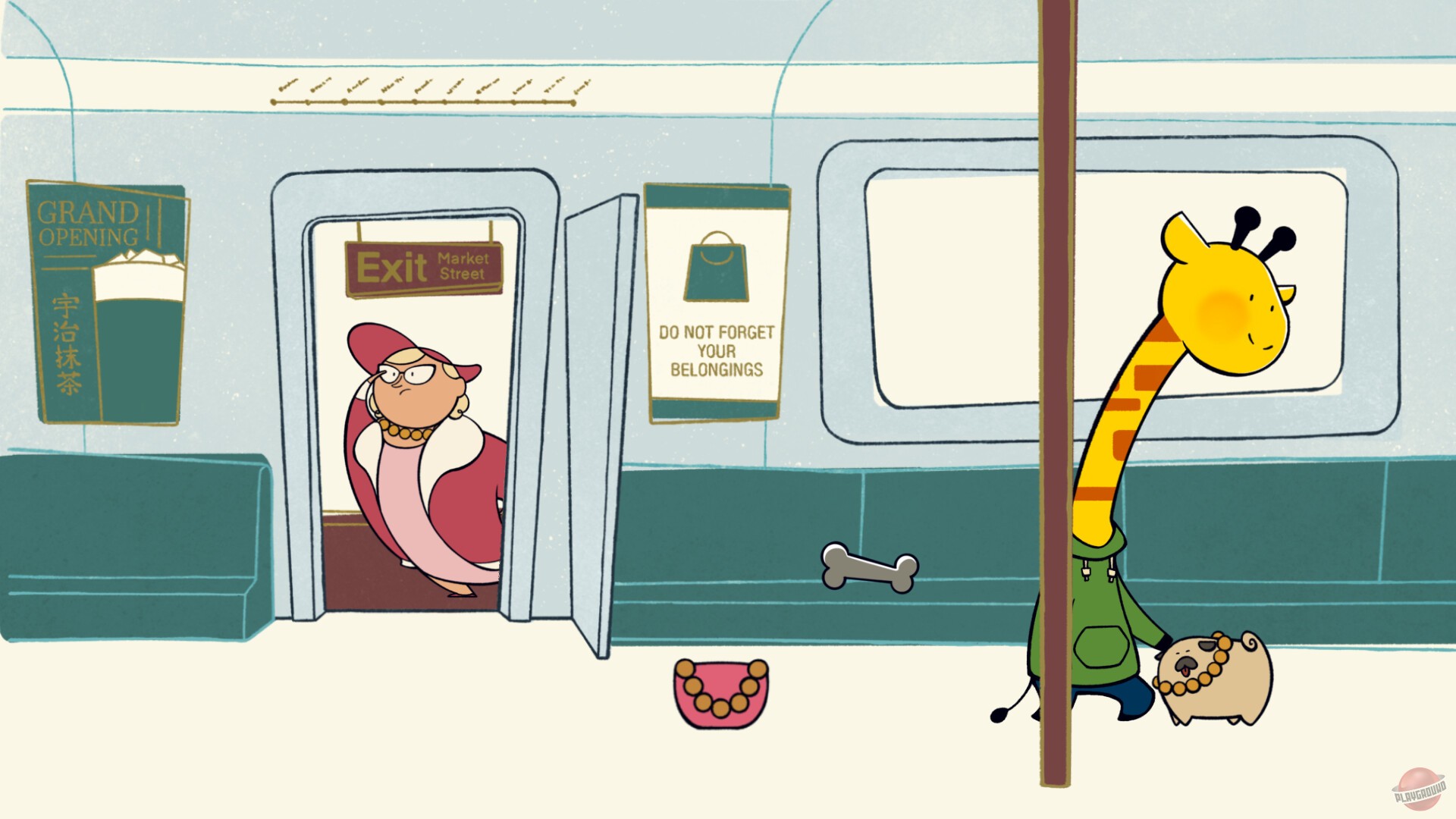 Скриншот из игры A Week in the Life of Asocial Giraffe - 8