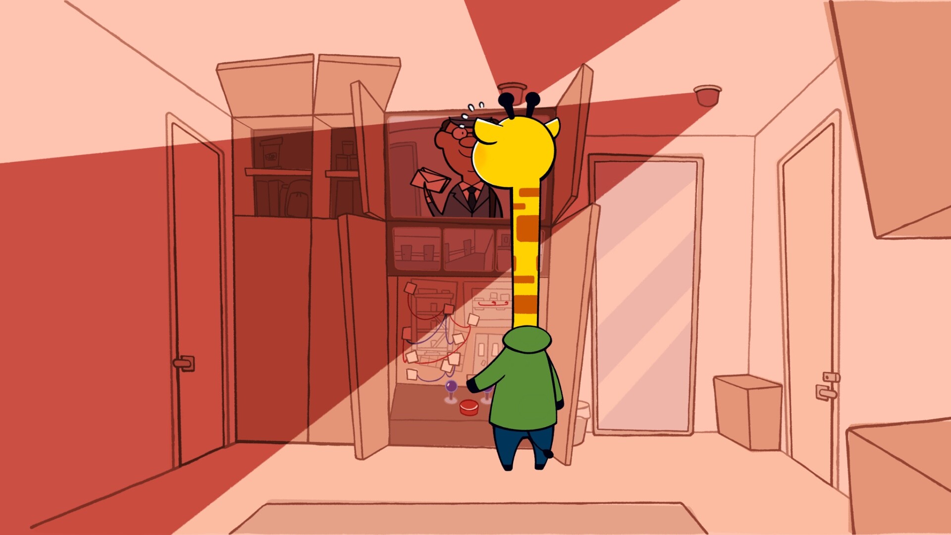 Скриншот из игры A Week in the Life of Asocial Giraffe - 3