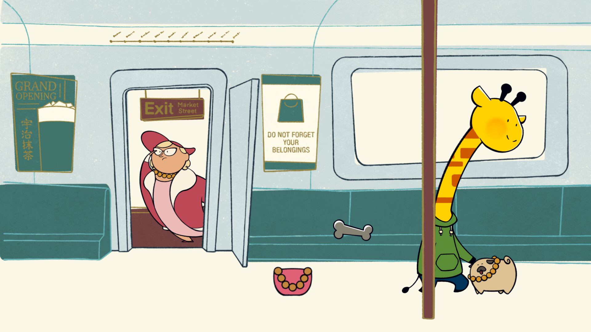 Скриншот из игры A Week in the Life of Asocial Giraffe - 4