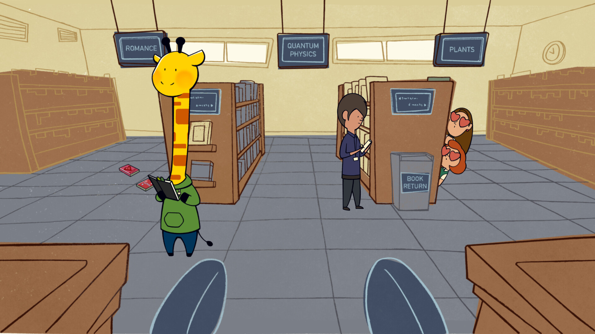 Скриншот из игры A Week in the Life of Asocial Giraffe - 2