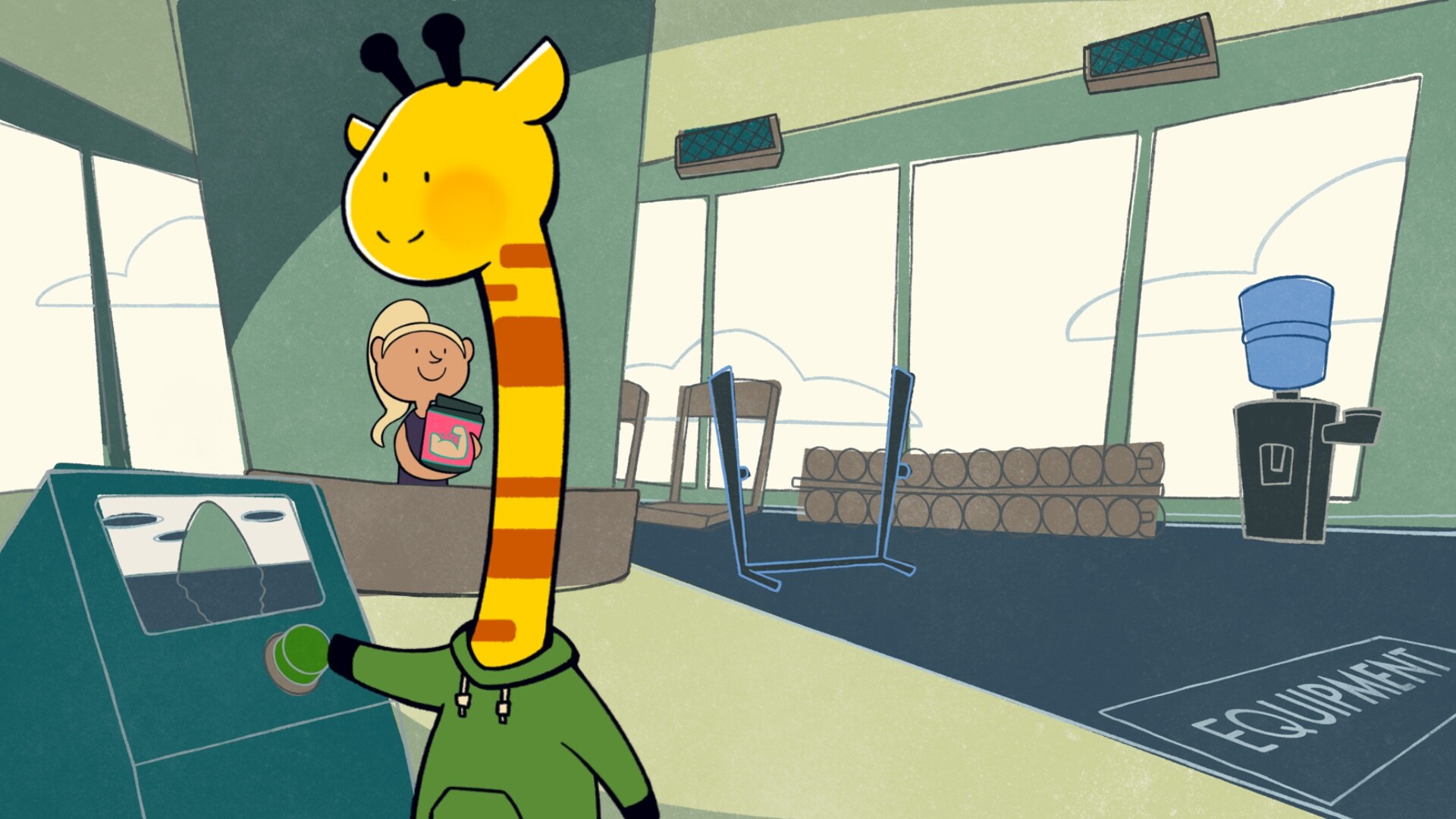 Скриншот из игры A Week in the Life of Asocial Giraffe - 11