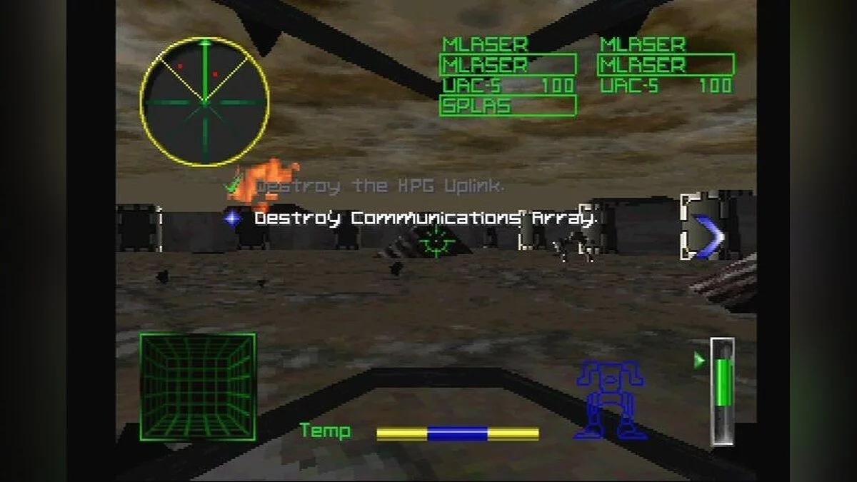 Скриншот из игры MechWarrior 2: 31'st Century Combat - 24