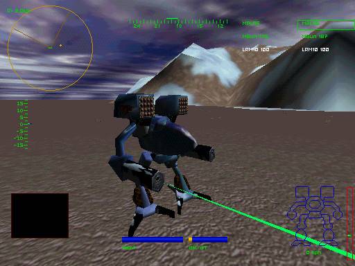 Скриншот из игры MechWarrior 2: 31'st Century Combat - 14