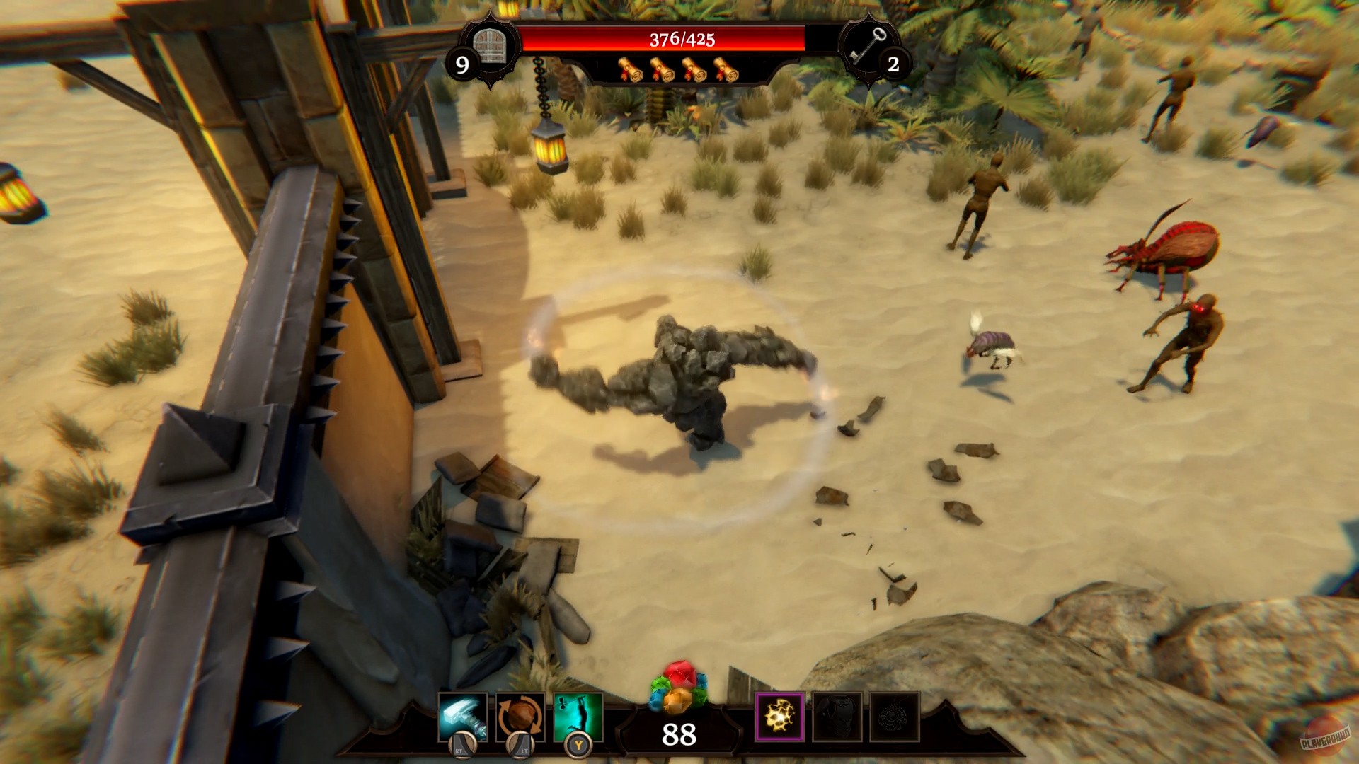 Скриншот из игры Pylon: Rogue - 7