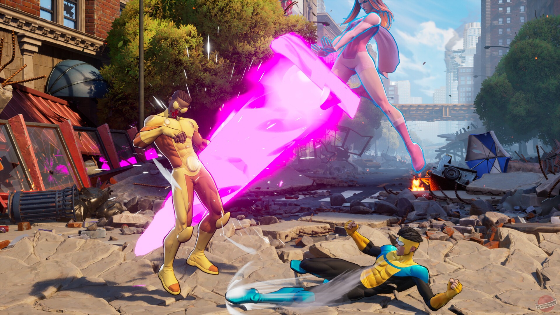 Скриншот из игры Invincible VS - 22