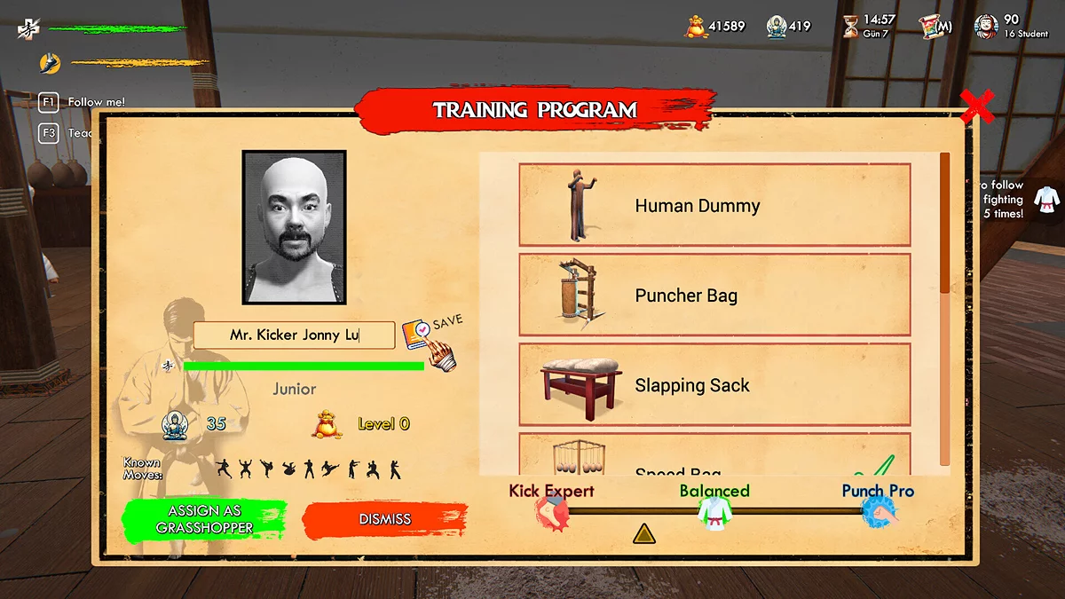 Скриншот из игры Fight School Simulator - 3