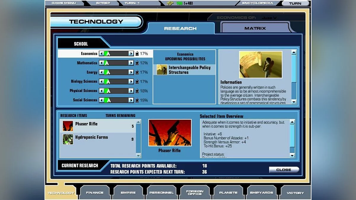 Скриншот из игры Master of Orion 3 - 27