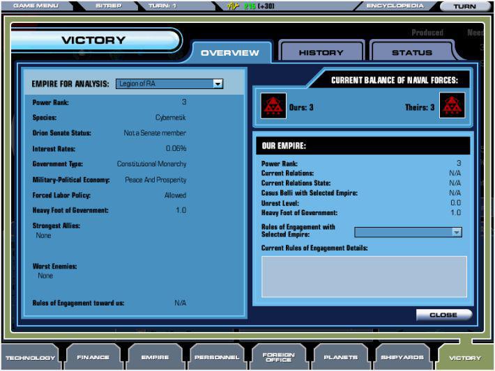 Скриншот из игры Master of Orion 3 - 53