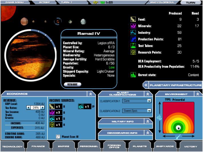 Скриншот из игры Master of Orion 3 - 31