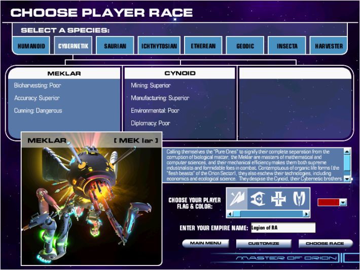 Скриншот из игры Master of Orion 3 - 52