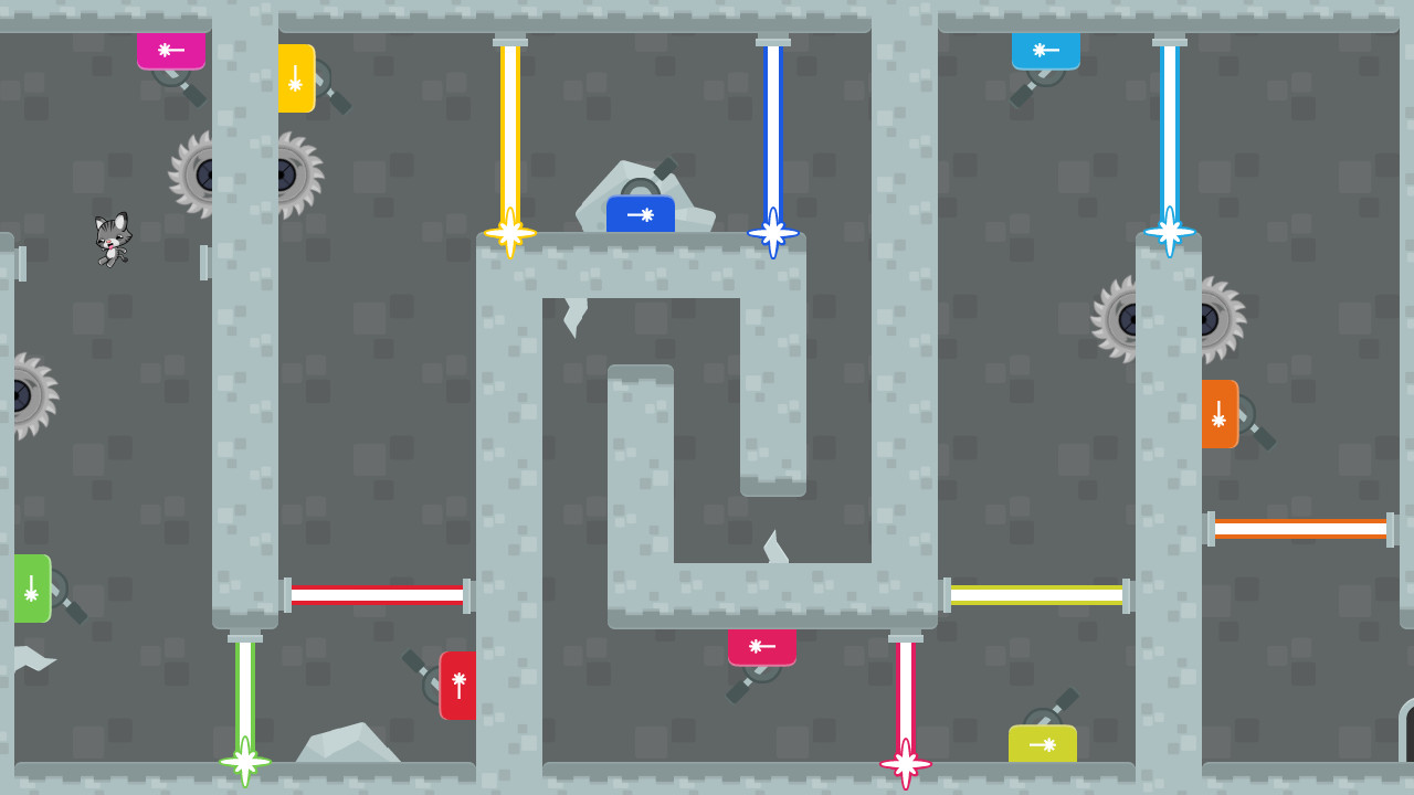 Скриншот из игры Gravity Cat - 8