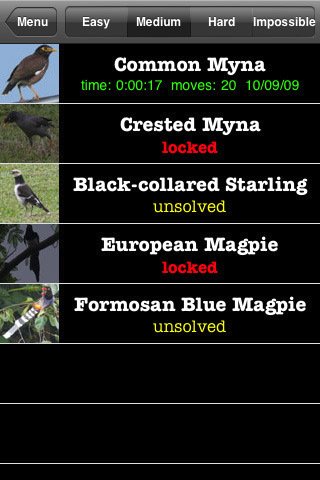 Скриншот из игры Q’s Slider Puzzle: iLove Birds - 3