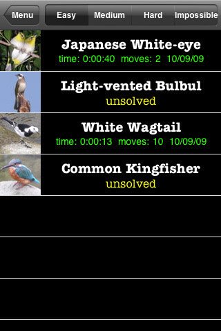 Скриншот из игры Q’s Slider Puzzle: iLove Birds - 5