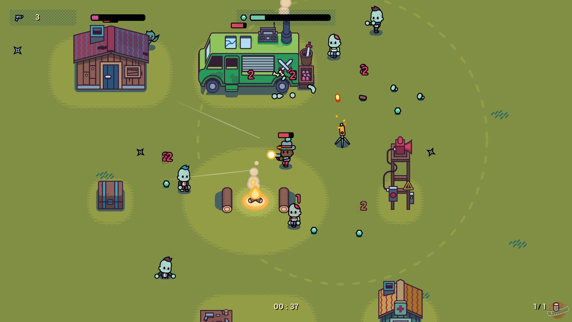 Скриншот из игры Drifters & Demons - 1