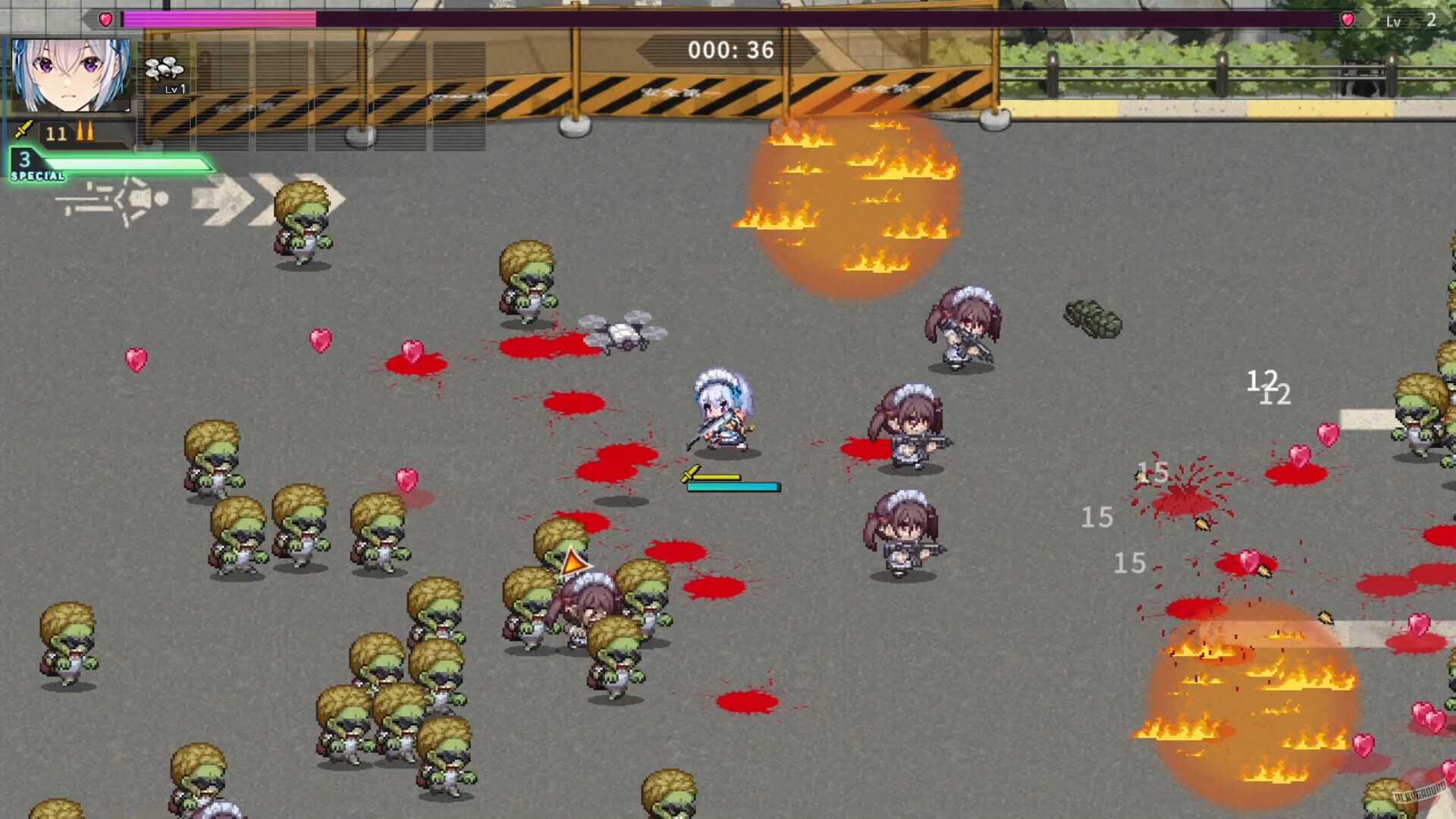 Скриншот из игры Maid of the Dead - 9